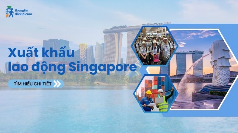 Xuất khẩu lao động Singapore 2025: Điều kiện, chi phí, hồ sơ và thủ tục