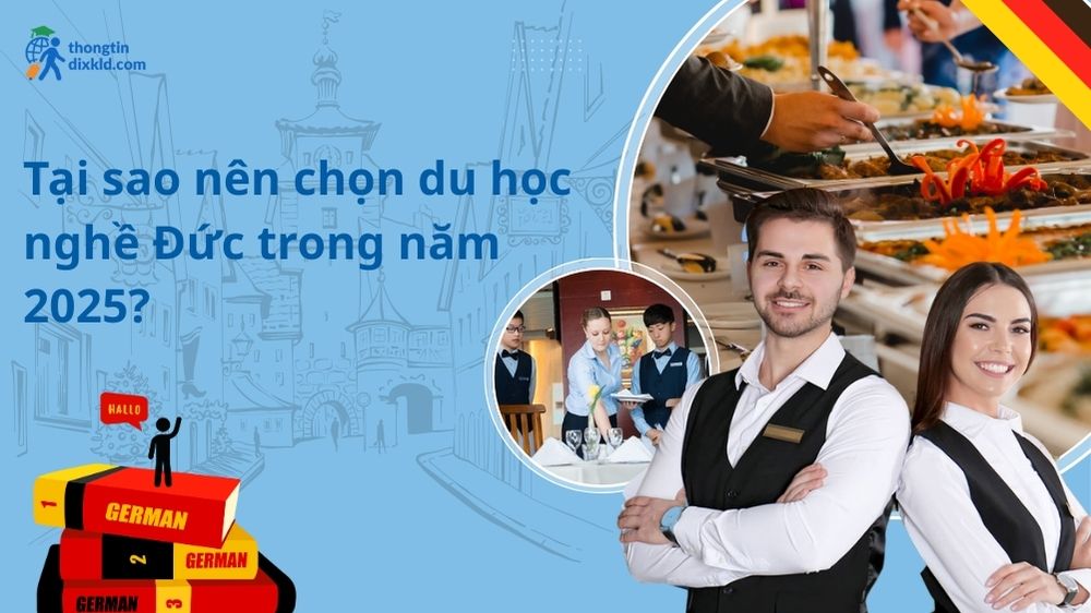 Du học nghề Đức 2025: Cơ hội định cư và việc làm ổn định
