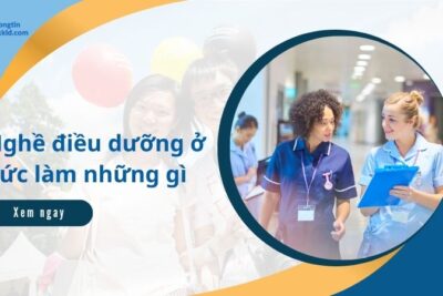 Nghề điều dưỡng ở Đức làm những gì? Mức lương bao nhiêu