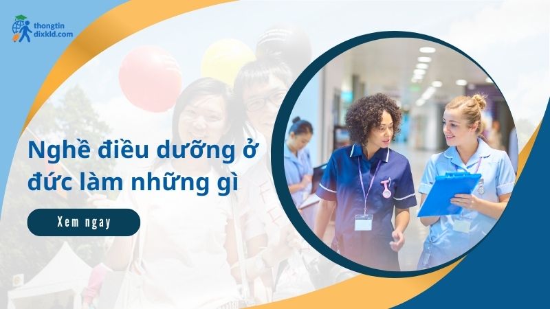 Nghề điều dưỡng ở Đức làm những gì? Mức lương bao nhiêu
