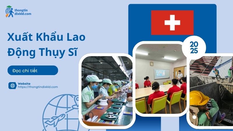 Xuất Khẩu Lao Động Thụy Sĩ 2025: Điều kiện, chi phí và mức lương